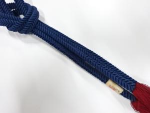 未使用品　正絹　撚り房　手組み帯締め